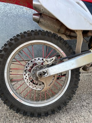 Honda CRF 250R 2007 Motocross Roja