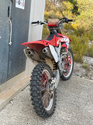 Honda CRF 250R 2007 Motocross Roja