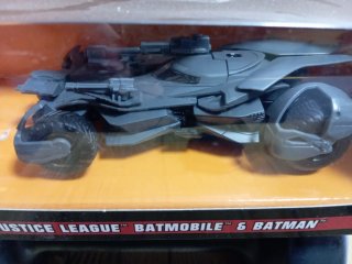 Batmóvil Liga Justicia Cañón 12cm  Batman Afleck
