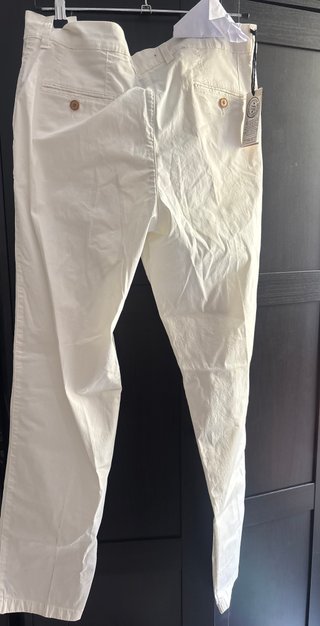 Pantalón de vestir BARBAS blanco