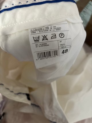Pantalón de vestir BARBAS blanco