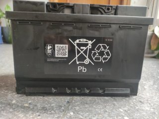 Batería Coche HORUM 12V 74Ah 680A H74A
