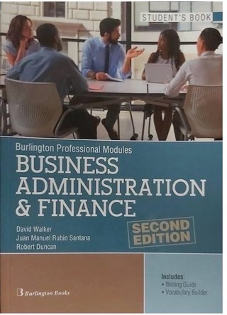 Business Administration Finance Sts 2 Ed (ciclo...