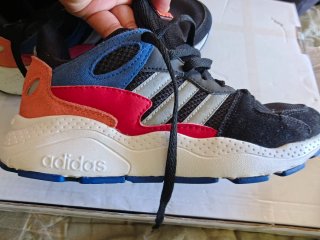 Zapatillas Adidas Crazy Chaos Junior Negras/Rojas