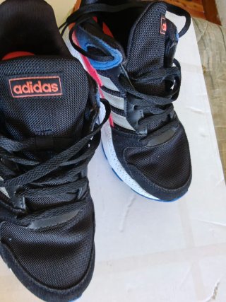 Zapatillas Adidas Crazy Chaos Junior Negras/Rojas