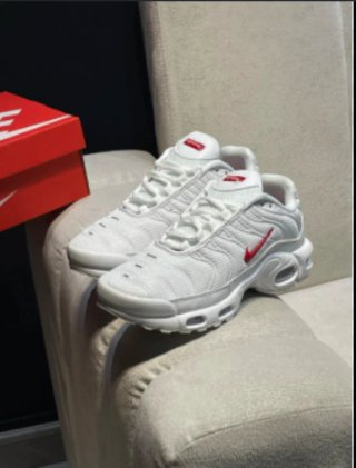 Supreme x Nike Air Max Plus TN Blancas Rojas