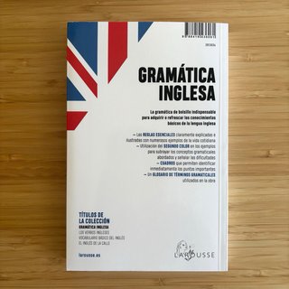 Libro inglés Larousse Gramática Inglesa