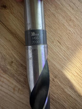 Broca cónica HEPYC Ø20 DIN349N HSS