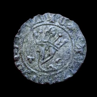 Juan I Blanca Agnus Dei Ceca Toledo 1386-1390