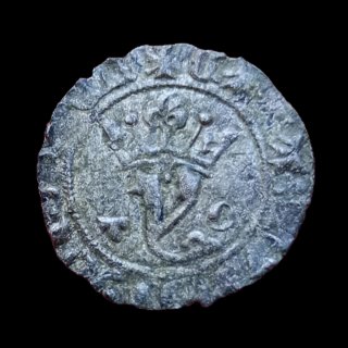 Juan I Blanca Agnus Dei Ceca Toledo 1386-1390