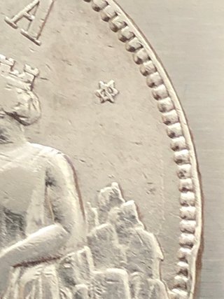Moneda de Plata Española 1870