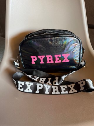 Borsa/Tracolla Pyrex olografica 25x17x8