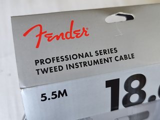 Cable Fender para instrumentos musicales