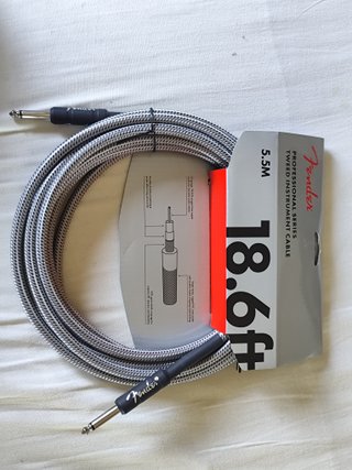 Cable Fender para instrumentos musicales