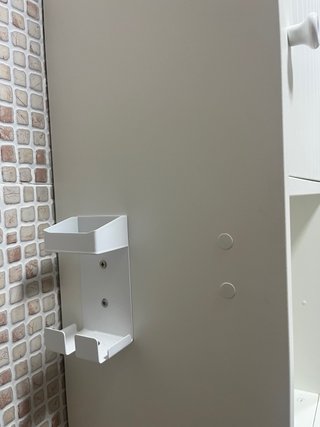 Mueble columna blanco