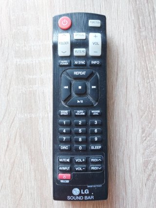 Barra de Sonido LG Negra