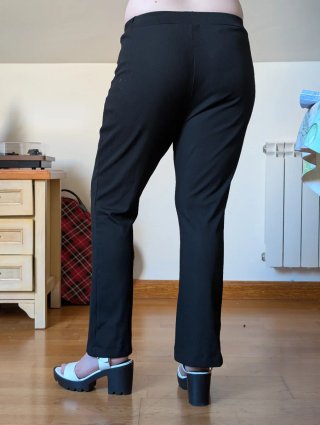 Pantalones negros de vestir