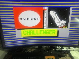 Challenger - Juego ZX Spectrum Monser