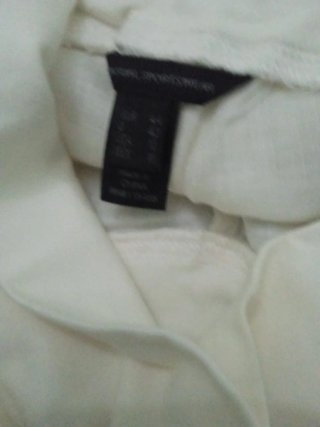 Pantalón premamá blanco
