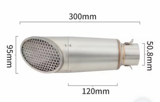 Tubo de Escape Fire Torch - Excelente sonido
