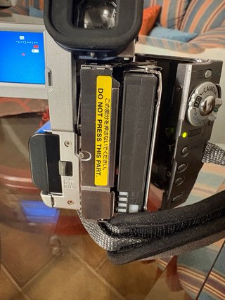 Cámara de vídeo con DVD
