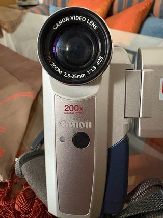 Cámara de vídeo con DVD