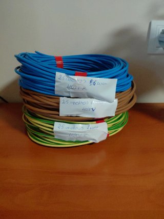 Cable Eléctrico H07V-K 25m