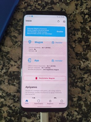 Samsung Galaxy S9+ con NobleRom e Root