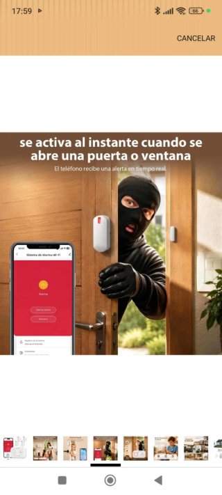 Sistema de Alarma YX-300 con Sensores