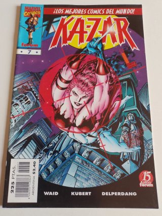 KA-ZAR 5, 6, 7, 9, 10, 11 y 12 forum grapa