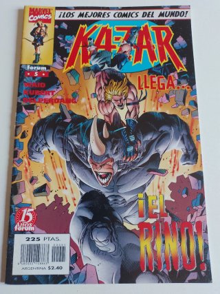 KA-ZAR 5, 6, 7, 9, 10, 11 y 12 forum grapa