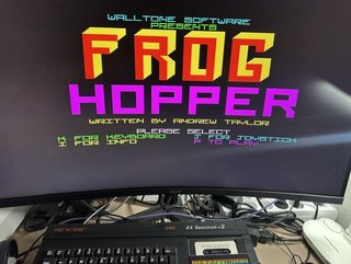 ZX Spectrum Frog Hopper Juego