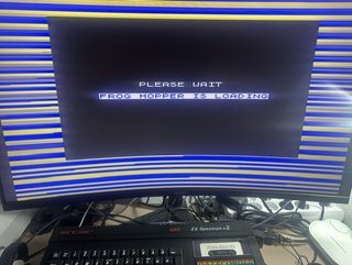 ZX Spectrum Frog Hopper Juego