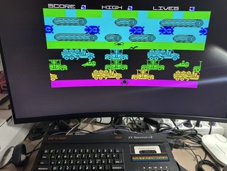 ZX Spectrum Frog Hopper Juego