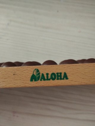 Ábaco de madera marrón