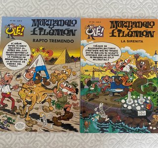 Tebeos Mortadelo y Filemón. Precio por ambos