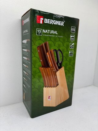 Juego de Cuchillos Bergner 13 Piezas