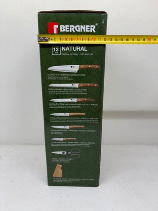 Juego de Cuchillos Bergner 13 Piezas