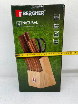 Juego de Cuchillos Bergner 13 Piezas