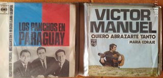 Colección de unos 40 minivinilos (singles)