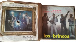 Colección de unos 40 minivinilos (singles)