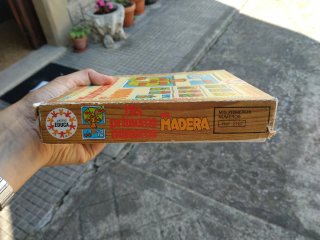 Puzzle Madera Mis Primeros Números años 80