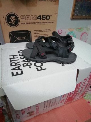 Sandalias trekking Decathlon negras