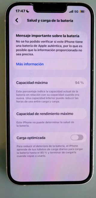 iPhone 13 Blanco 256GB de Apple