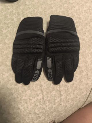 Guanti da moto Ixs donna neri