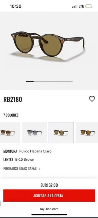 Gafas de sol Ray-Ban Tortoise