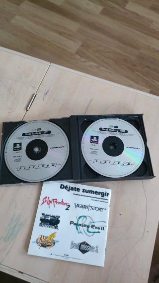 Final Fantasy VIII PAL Spagna PS1
