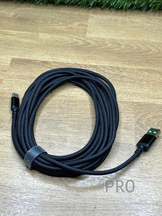 Cable de carga USB C extra largo de 5M
