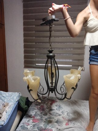 Conjunto de Lamparas rusticas