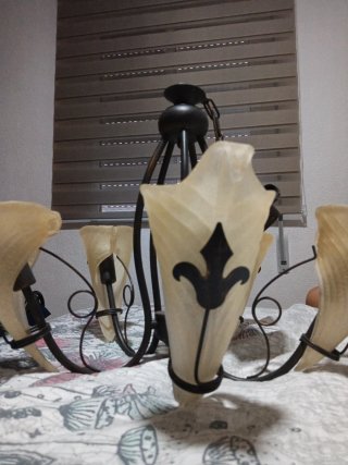 Conjunto de Lamparas rusticas